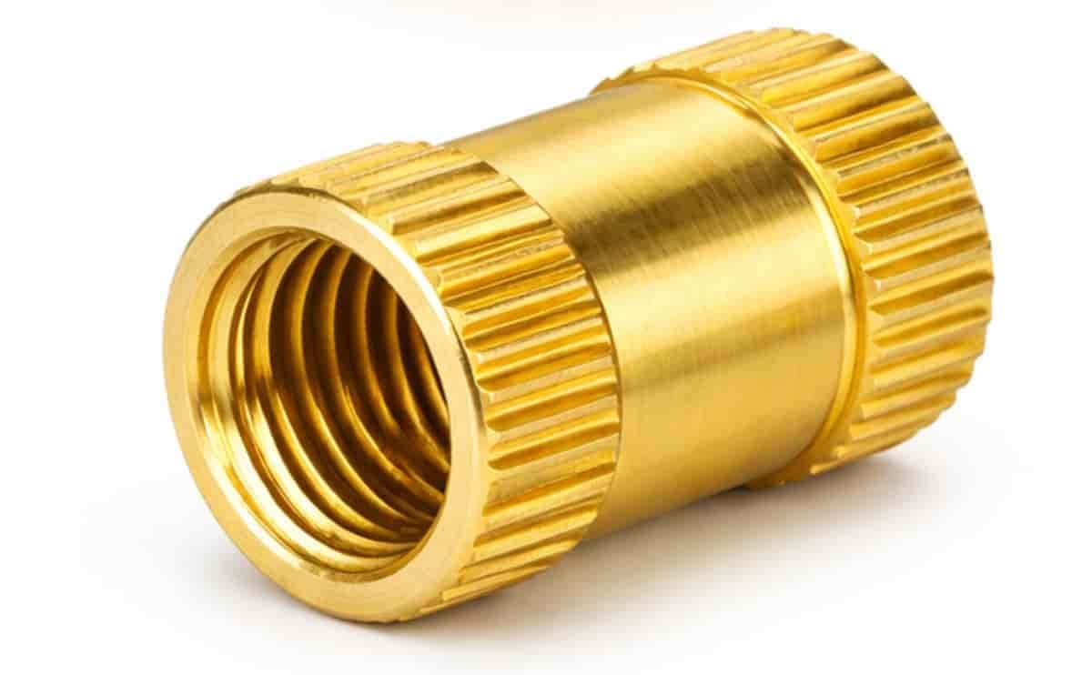Brass Insert M6x8 for 3D Printer Parts 2 Brass Insert M6×8