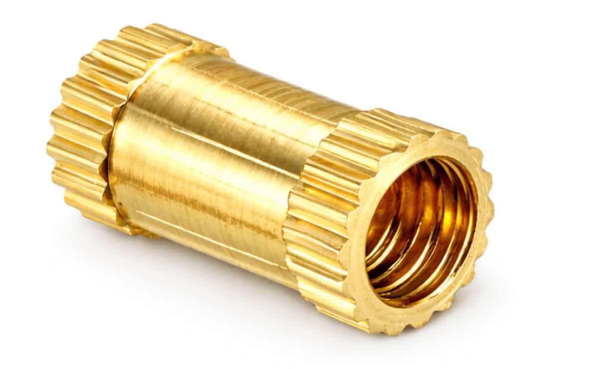 Brass Insert M6x10 for 3D Printer Parts 3 Brass Insert M6×10
