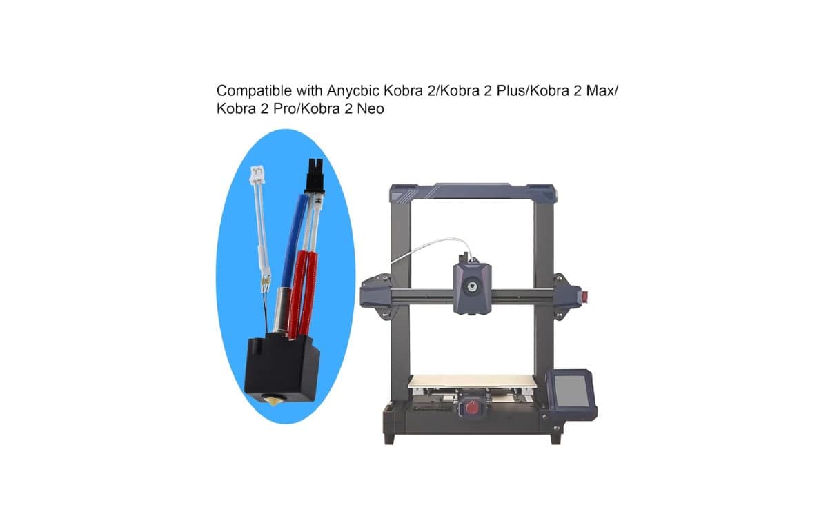 Anycubic Kobra 2 Hotend Kit Assembly 24v 60w 4 Anycubic Kobra 2 Hotend Kit