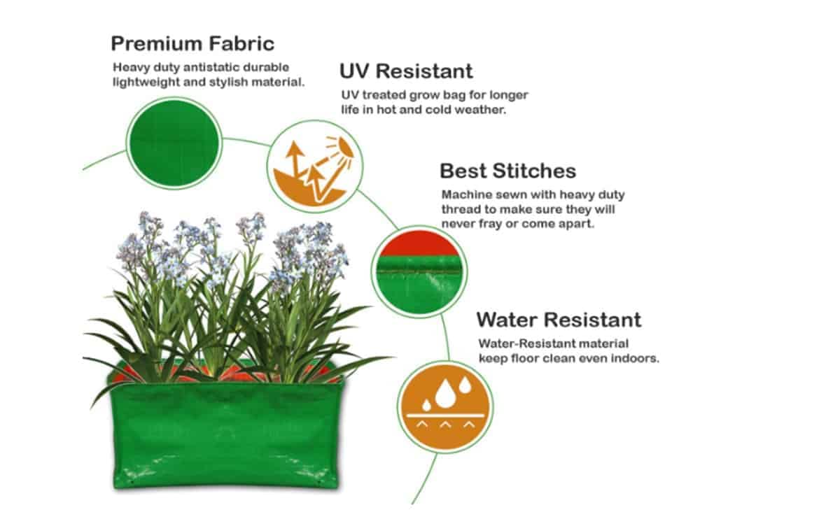 AG118 Grow bag rectangle