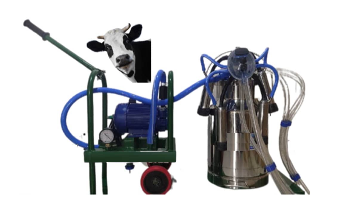 trolley milking machine