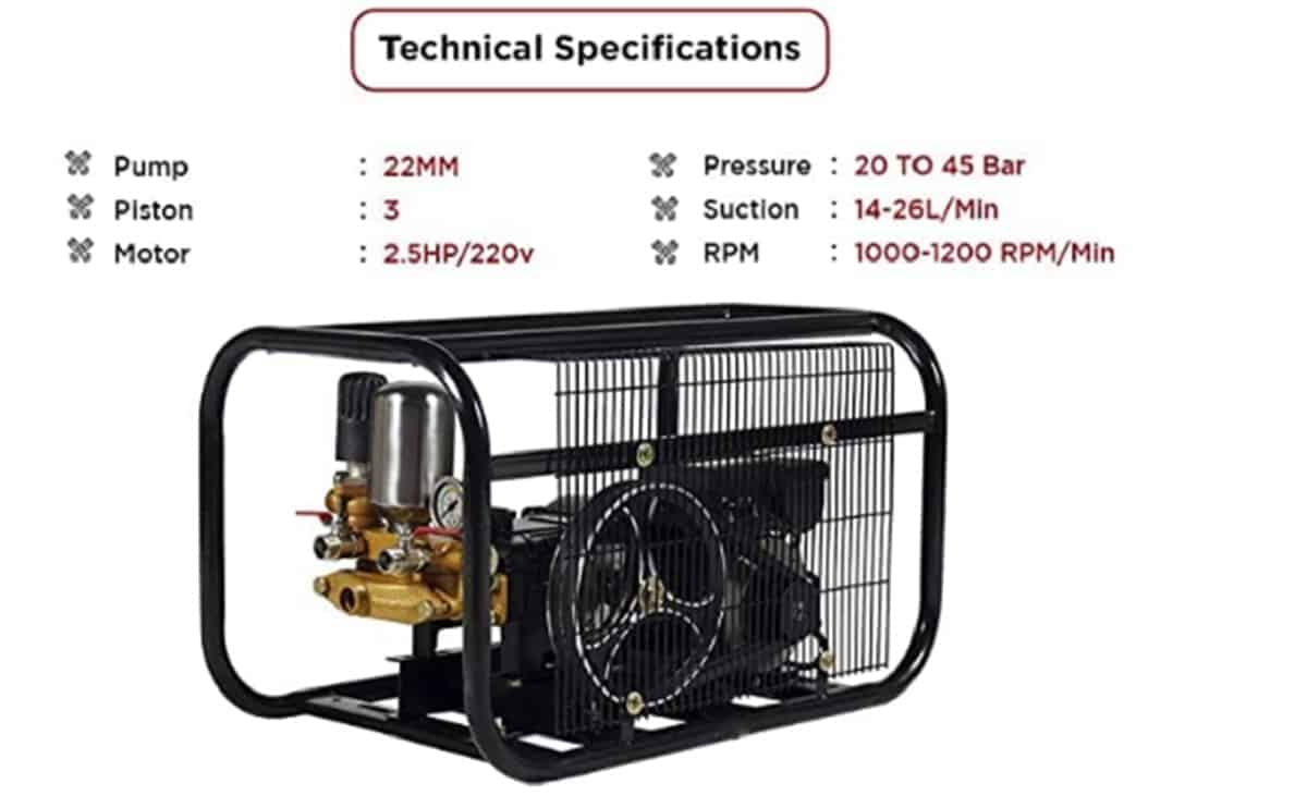 AG163 HTP Sprayer electical 1