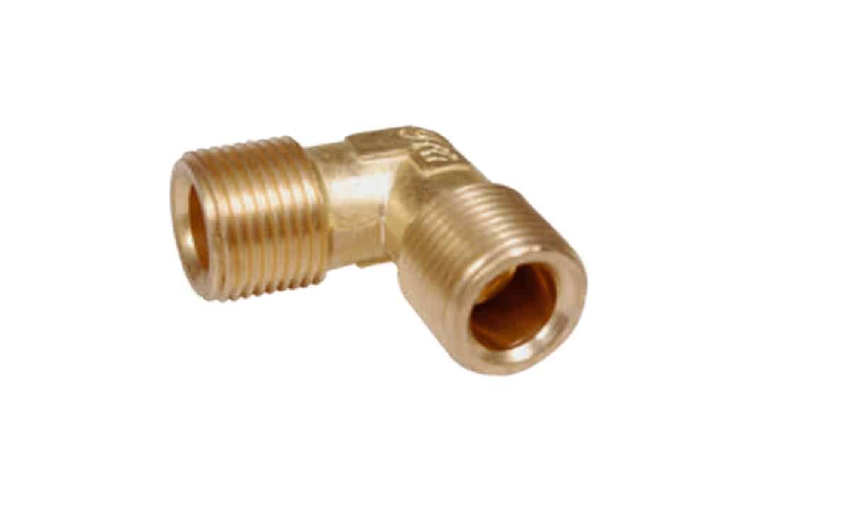 ND489 brass fittings elbow male 1