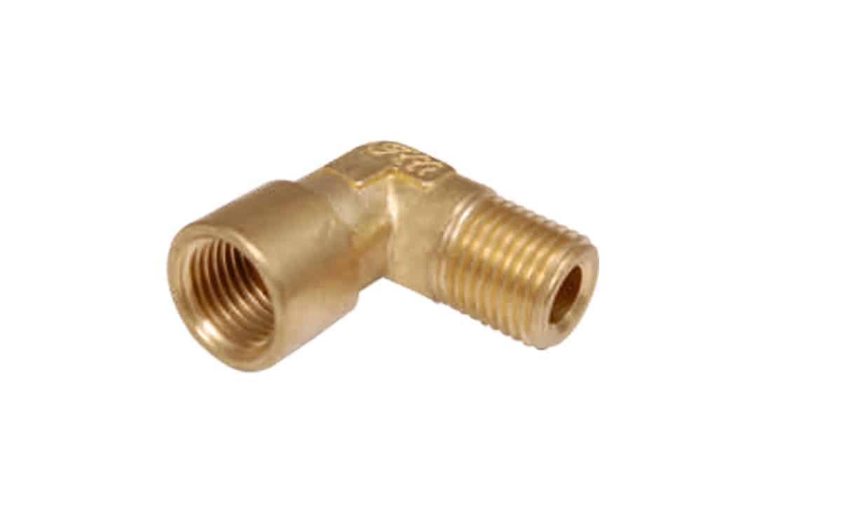 ND491 brass fittings elbow male 1