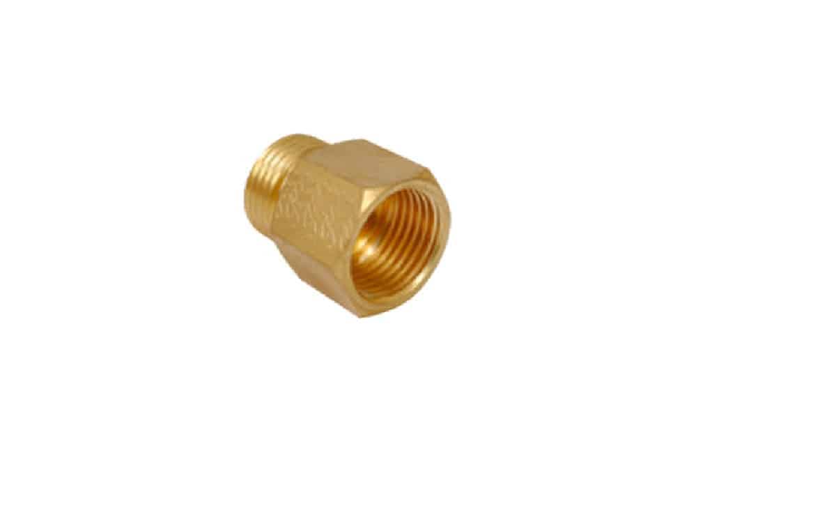 Brass compression adaptor