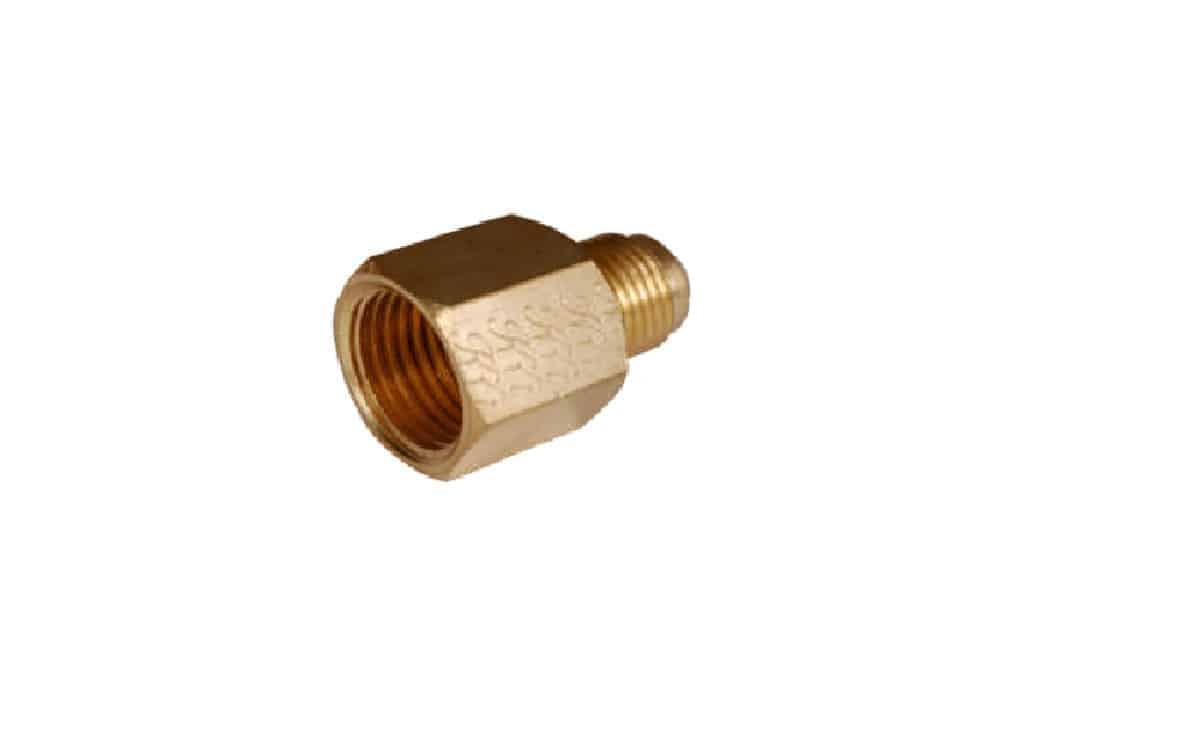 ND557 brass fittings Flare adaptor 1