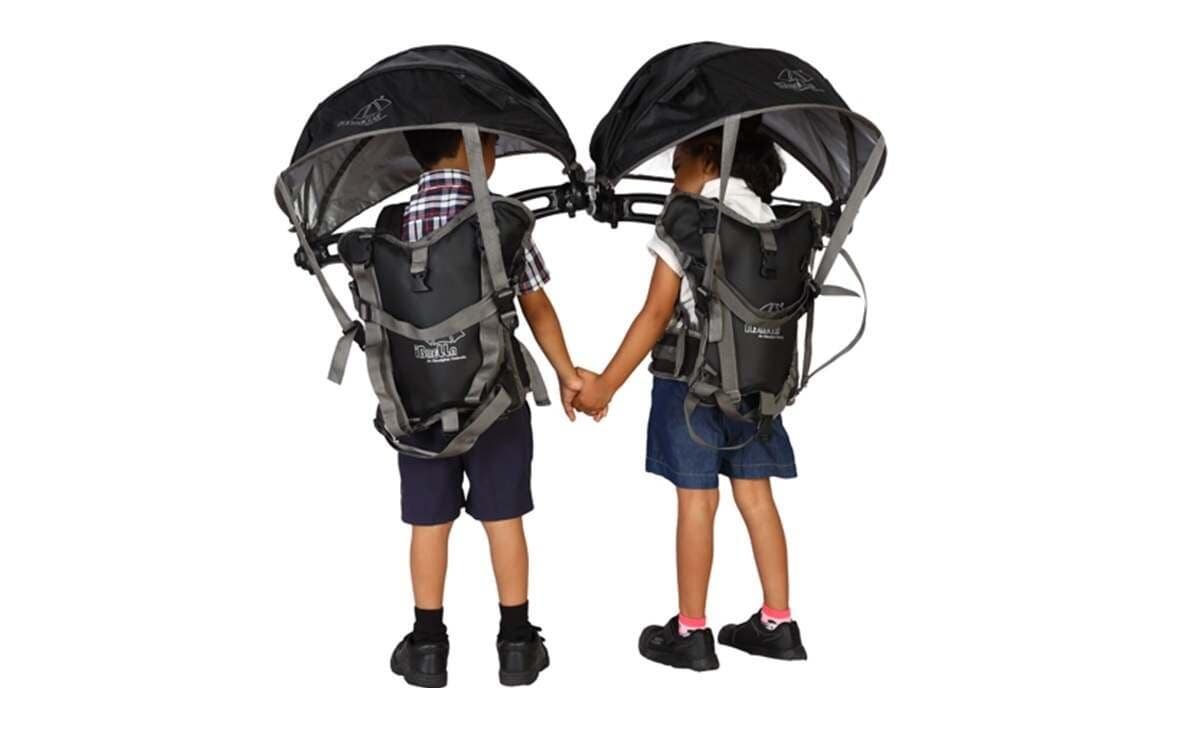 Wearable Hands Free Umbrella for Kids-Comfortable, Portable, and Travel-Friendly - Image 4