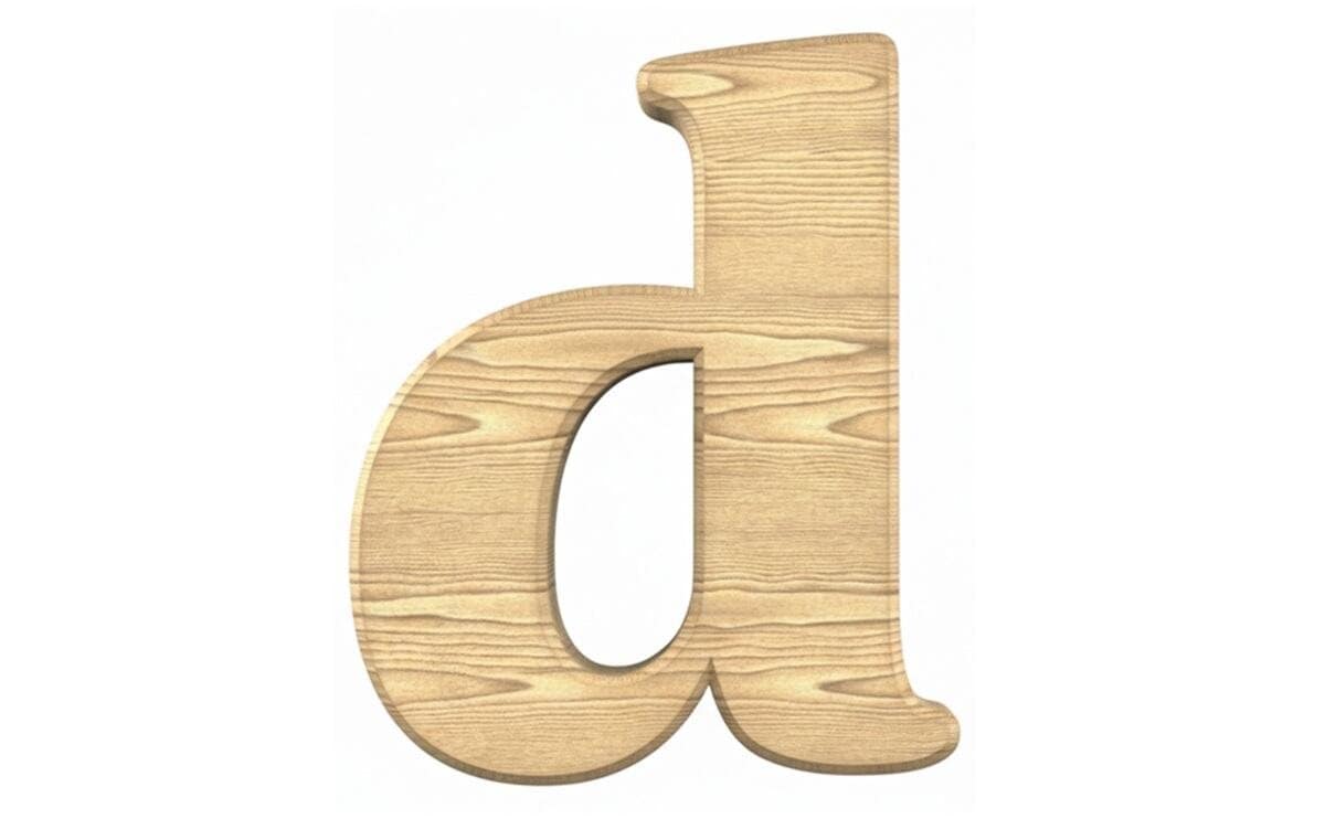 Wooden Lowercase Letters Set for Kids Learning and Educational Play - Image 4