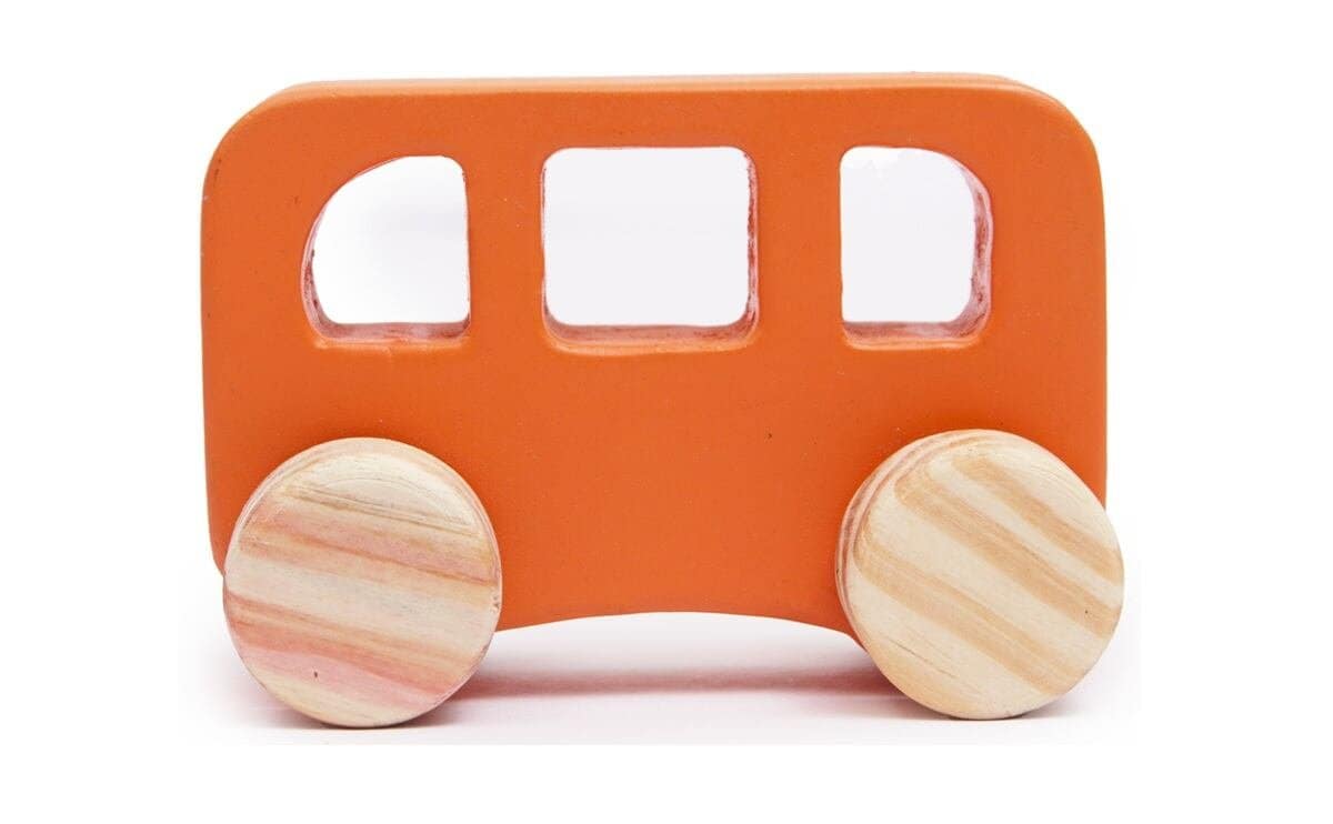Wooden School Van Play Toy
