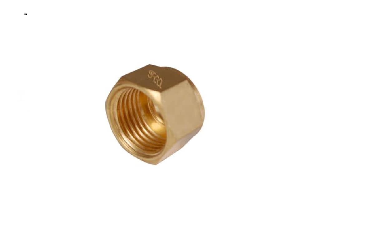 Brass Nut Compression Pipe Fittings For Pneumatic Plumbing, Oil, Gas And  Steam Applications at Rs 39/piece, Pipe Fittings in Coimbatore