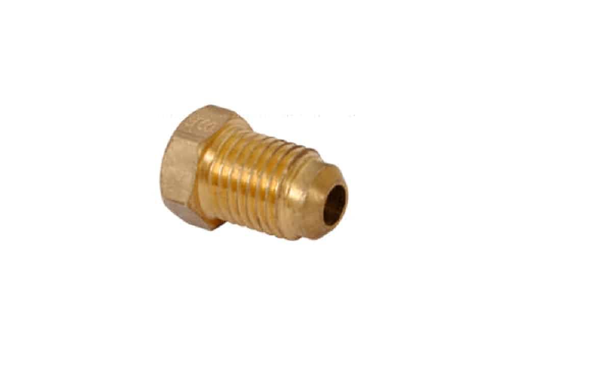 ND554 brass fittings Flare seal plug 1