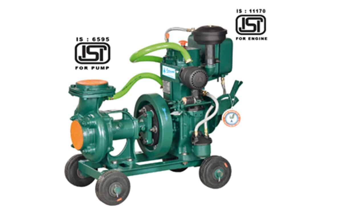 Diesel engine water pump