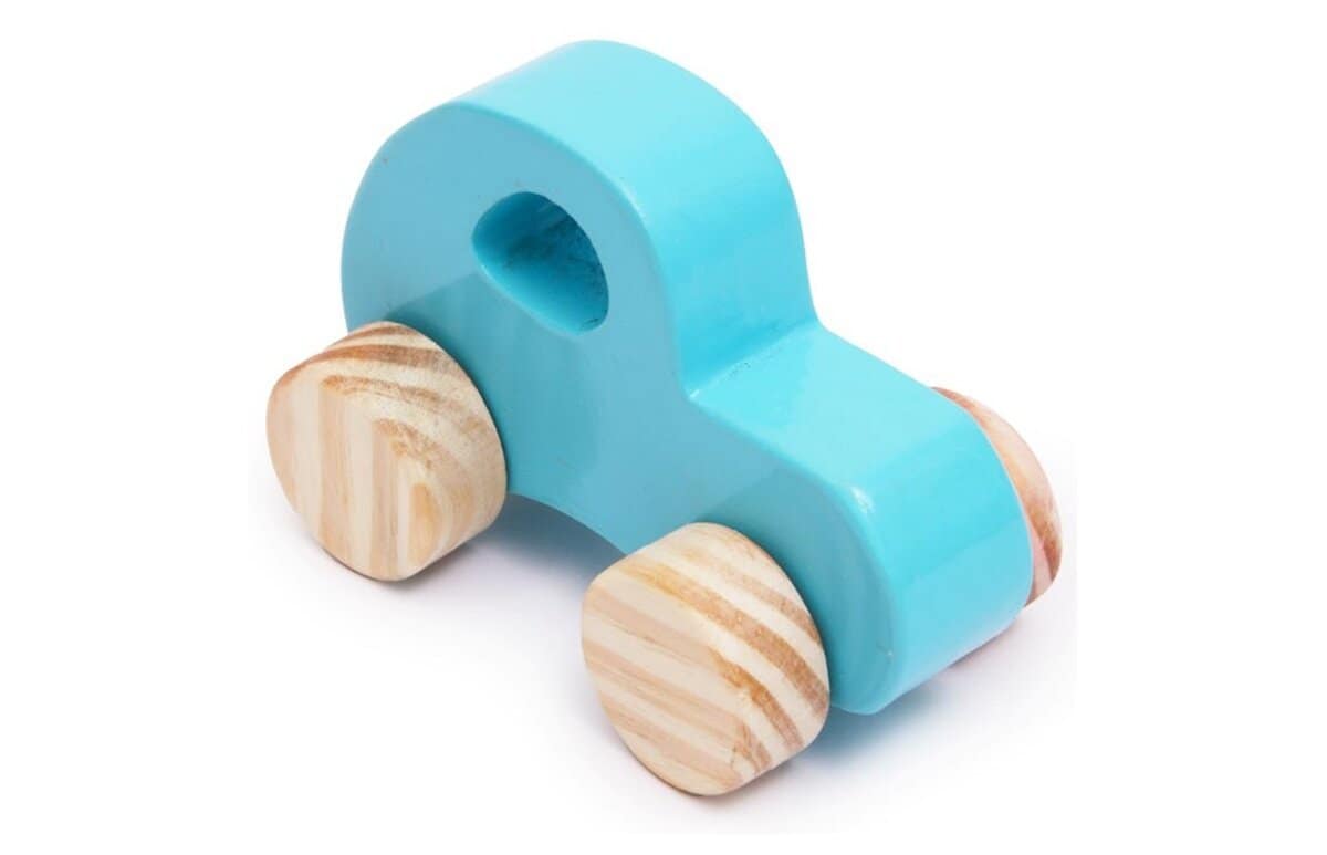 Wooden Police Vehicle Toy for Kids – Safe, Durable, and Fun Wooden Emergency Car - Image 2