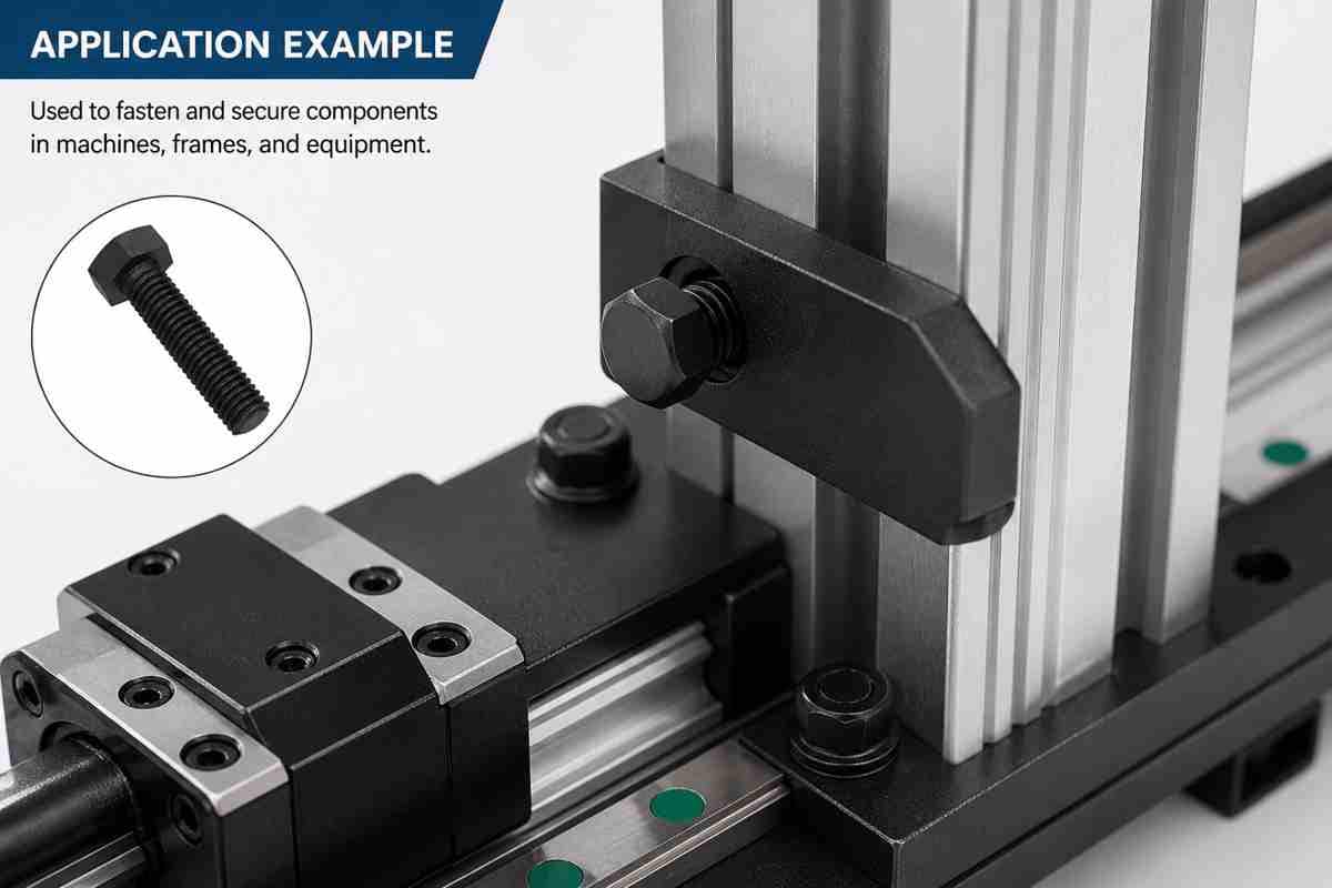 TVS Hex Bolt M8x30mm Socket Cap Head Screw Hexagonal Bolt 1.0mm Pitch Fine Thread Mild Steel 4 TVS Hex Bolt M8x30mm Socket Cap Head Screw Hexagonal Bolt 1.0mm Pitch Fine Thread Mild Steel - Image 4