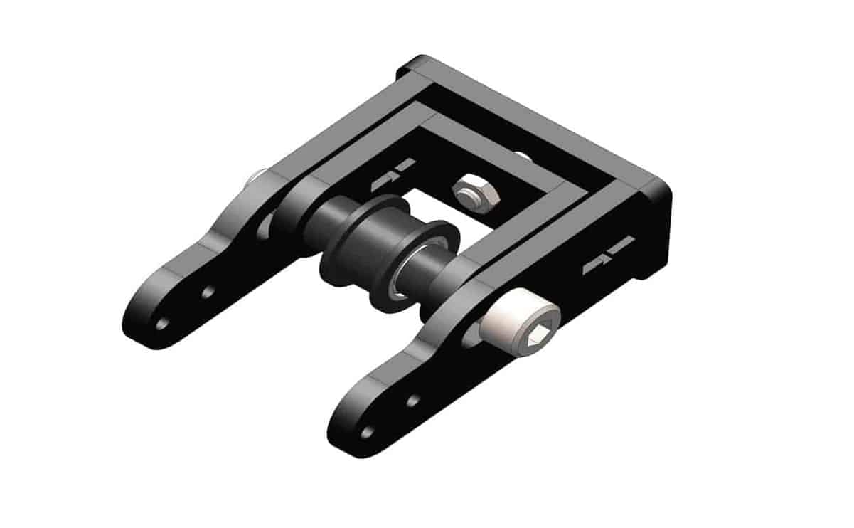 2040 Belt Tensioner Mildsteel Mechanism for 3D Printer 1 2040 Belt Tensioner