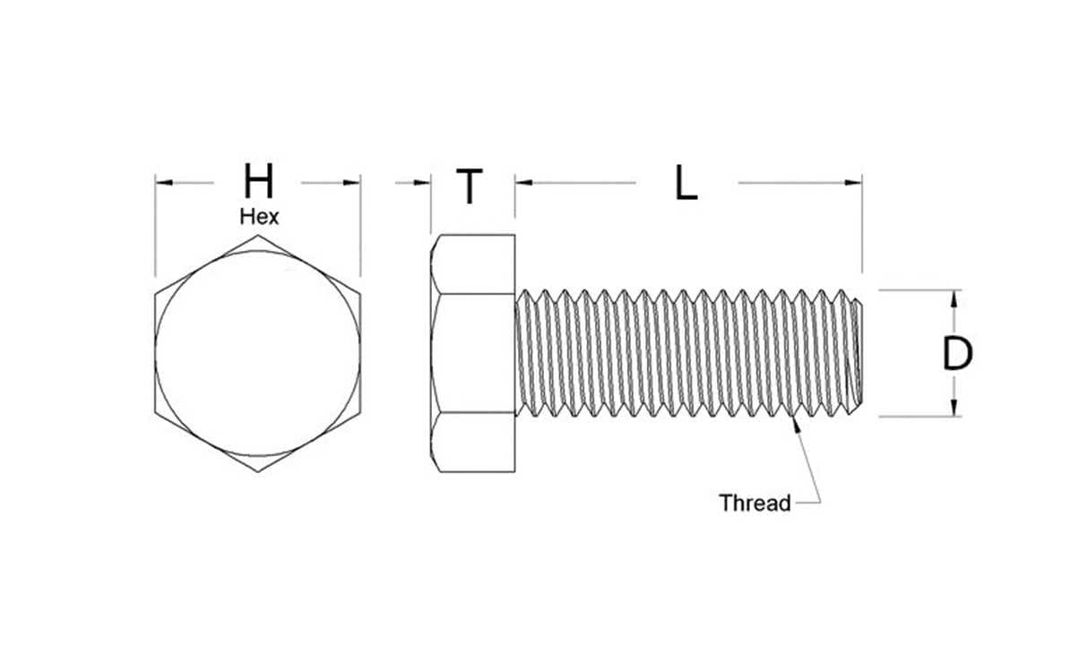 TVS Hex Bolt M8x30mm Socket Cap Head Screw Hexagonal Bolt 1.0mm Pitch Fine Thread Mild Steel 3 TVS Hex Bolt