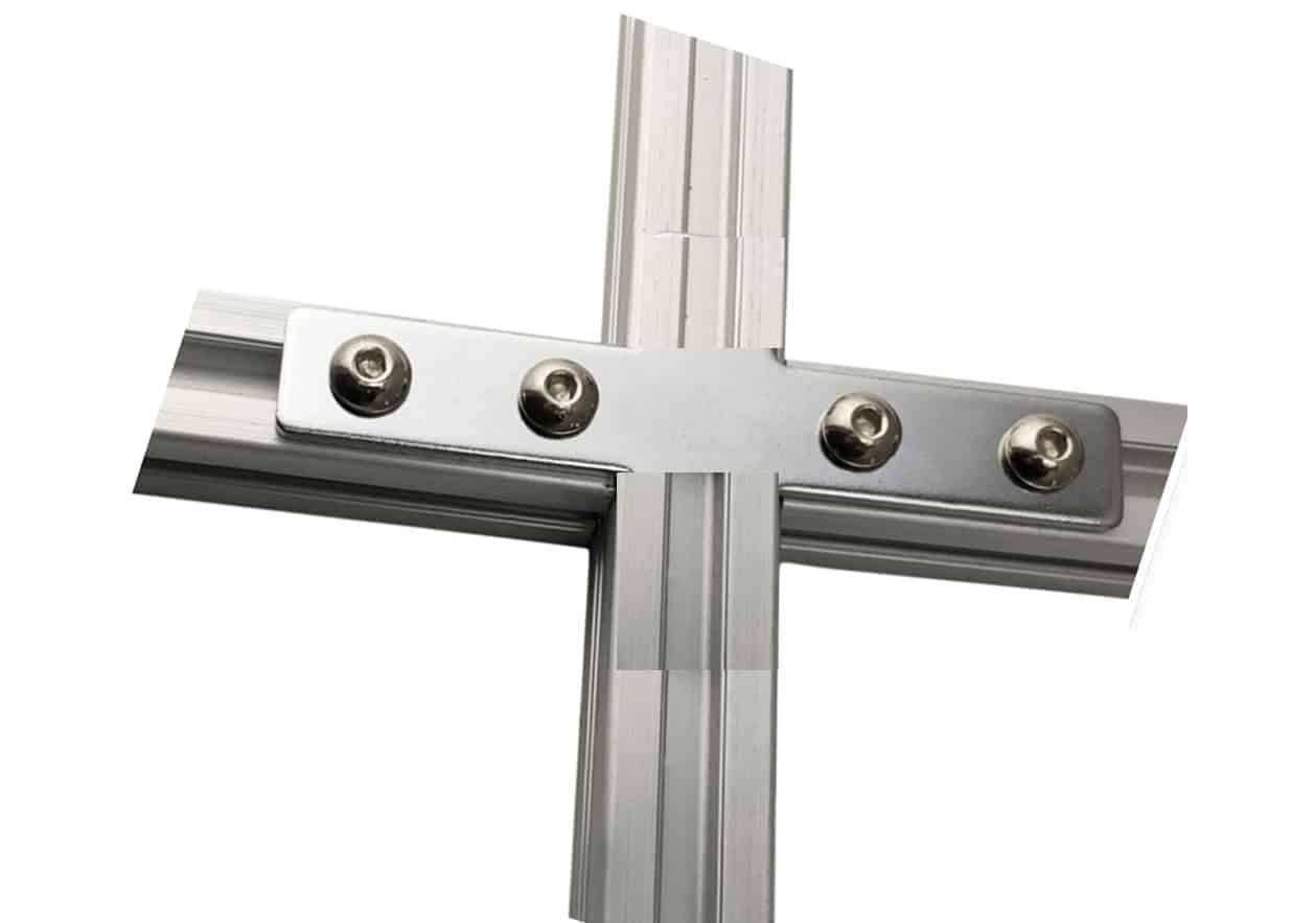 Straight Profiles Plate connector for 2020 V-Slot Aluminium Extrusion for 3d printer parts - Image 3