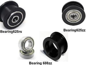 GT2 POM Idler Pulley
