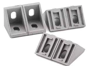 Aluminum profile connectors