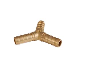 Brass Y joint nipple