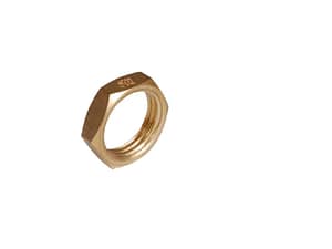 Brass check nut