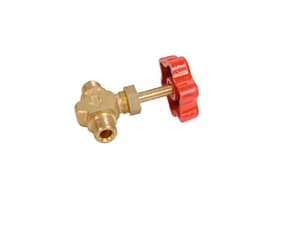 Brass needle valve