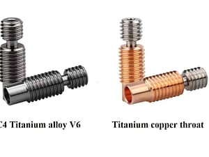 E3D Titanium copper throat