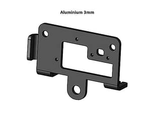 Hotend frame mount for 2020 aluminium profile - Al 3mm
