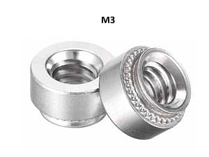 Clinch Nuts Stainless Steel Rivet Nut Round Head Steel Metal Sheet Mounting Hardware Fastener - M3