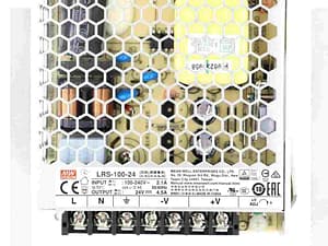 Mean Well LRS-100-12 SMPS 12V 8.3A 100W and LRS-100-24 SMPS 24V 4.1A 102W - 24V