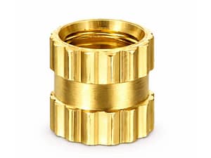 M3x8 brass heat set insert
