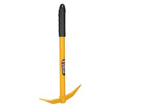 Pick axe garden tool ergonomic handle with hang-up hole heavy-duty mini pickaxe tool hoe tiller gardening tool digger cultivator