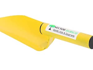 Garden trowel tool small shovel garden shovel scooping shovel garden spade hand trowel potting shovel for weeding, transplanting and digging in garden beds (Yellow)