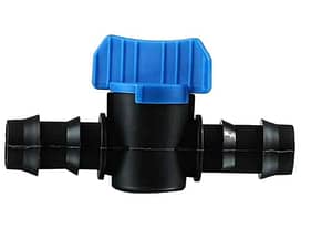 Garden irrigation system straight connector with tap 16mm connector for plant gardening agricultural irrigation accessories fittings