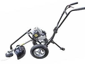 Wheeled brush cutter
