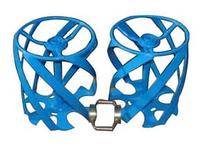 Blue spiral rotor