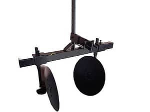 Disc harrow weeder