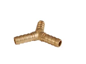 Brass Y joint nipple