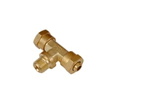 Pneumatic Brass T Assembly