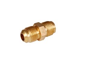 Brass double end flare