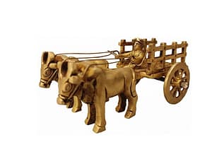Brass Bullockcart