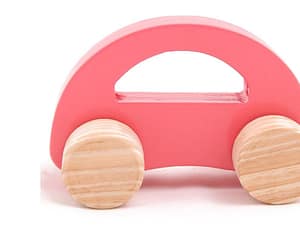 Wooden Taxi Toy for Kids