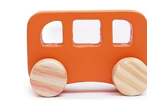 Wooden School Van Play Toy