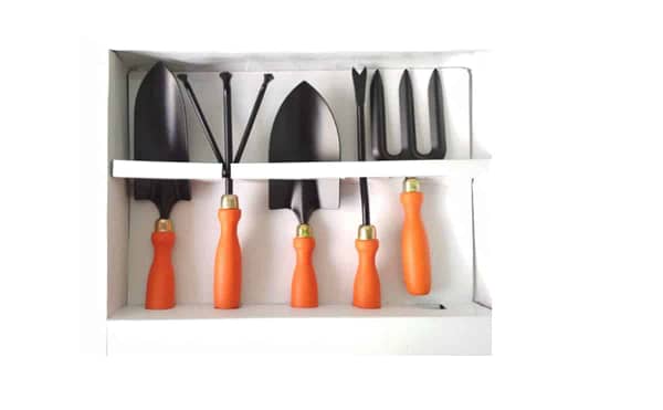Garden tools set of 5 made of excellent quality metal, increase grip and reduce slip - Image 2