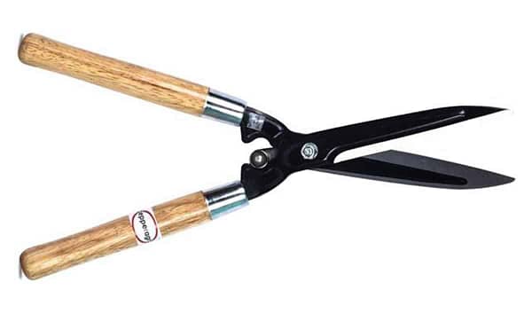 Garden cutter scissor hedge cutter heavy duty garden tool with strong wooden handle gardening tool for professionals - Image 4