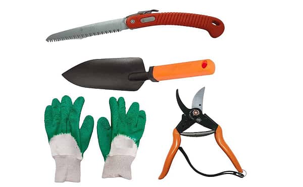 Professional garden tools 4 pieces for garden tool kits and accessories for agricultural equipments