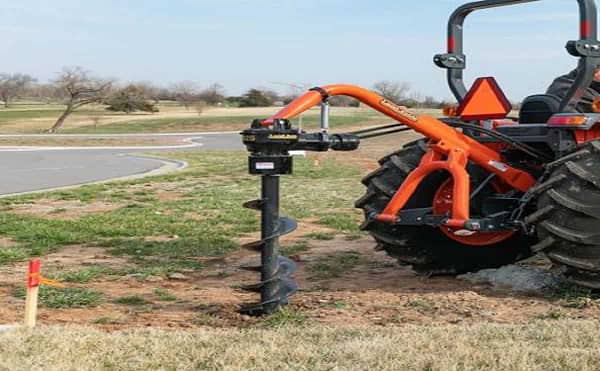 Tractor post hole digger tractor implement frame only implement digging tools agricultural machinery farm tools products - Image 2