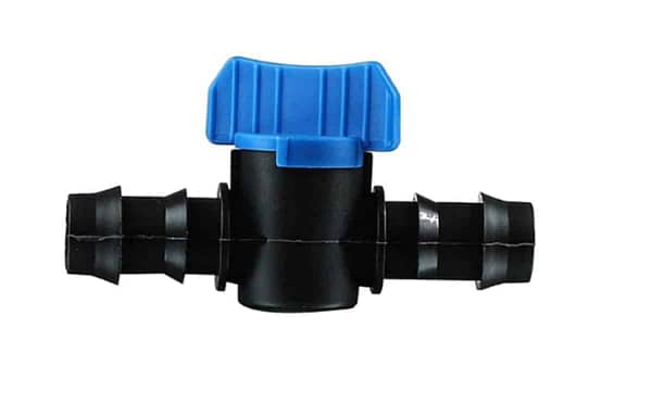 Garden irrigation system straight connector with tap 16mm connector for plant gardening agricultural irrigation accessories fittings