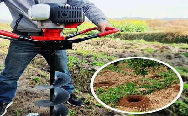Petrol earth auger machine 68cc engine post hole digger heavy duty equipment for agricultural and farm tool - Image 3