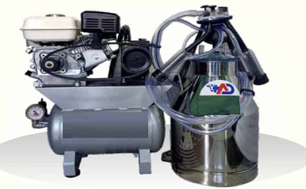 single bucket milking machine